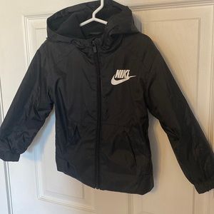 Boys Nike size 3 lightweight fleece lined jacket
